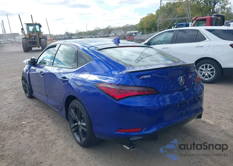 2024 Acura Integra A-Spec Technology из США, поврежденный, VIN 19UDE4H61RA026666